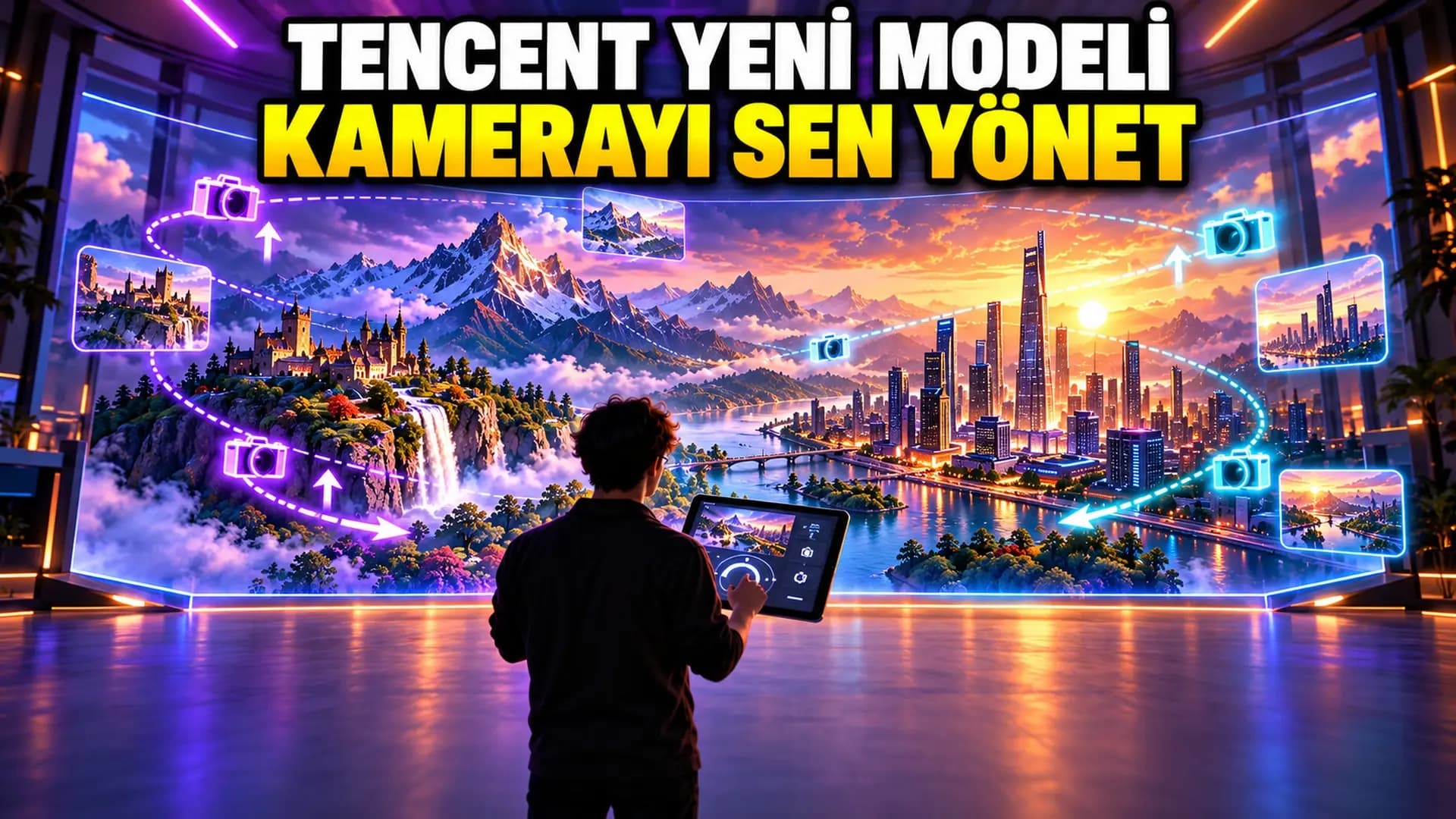 Tencent, Komutlarla ve Kamera Hareketleriyle Yönlendirilen Hy-Nomas’ı Açtı