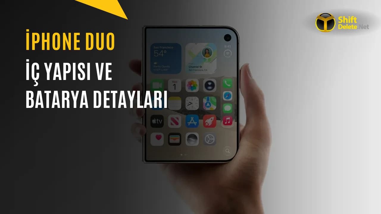 iPhone Duo’nun İç Yapısı Ortaya Çıktı: İki Batarya ve Modüler USB-C Portu