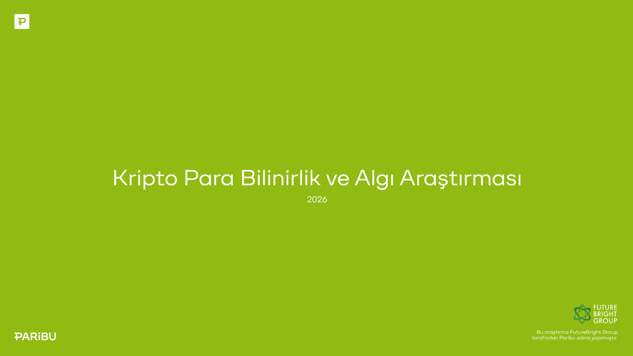 Paribu Kripto Para Bilinirlik ve Algı Araştırması 2026'dan öne çıkanlar