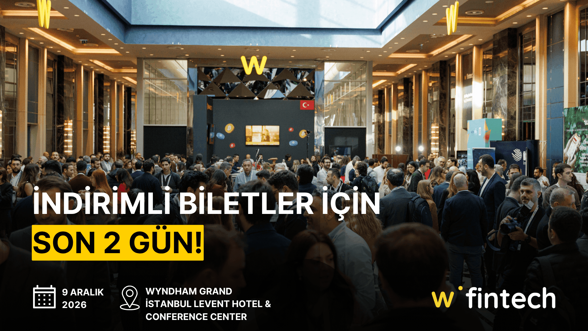 Webrazzi Fintech 2026'nın erken kayıt indirimli biletleri için son 2 gün!