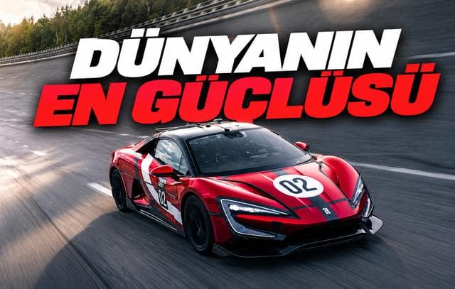 3.000 PS’yi Aşan Gücüyle Zirvede: Dünyanın En Güçlü 10 Otomobili