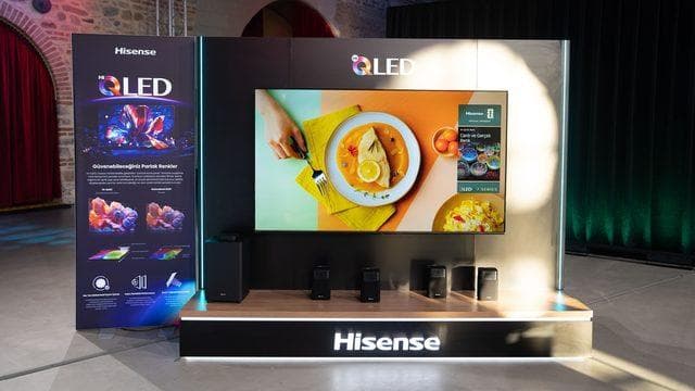 Hisense, Türkiye’de televizyon ve klima ürünleriyle satış dönemini başlattı