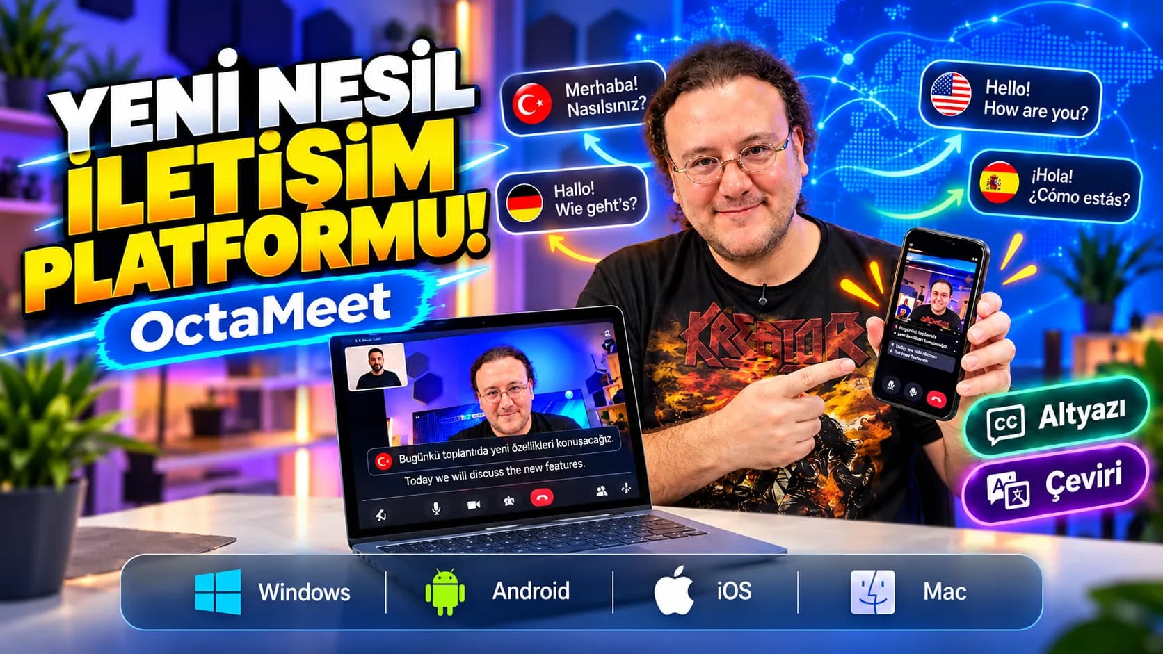 OctaMeet, görüşme, mesajlaşma ve yapay zekâ özetlerini tek platformda topluyor