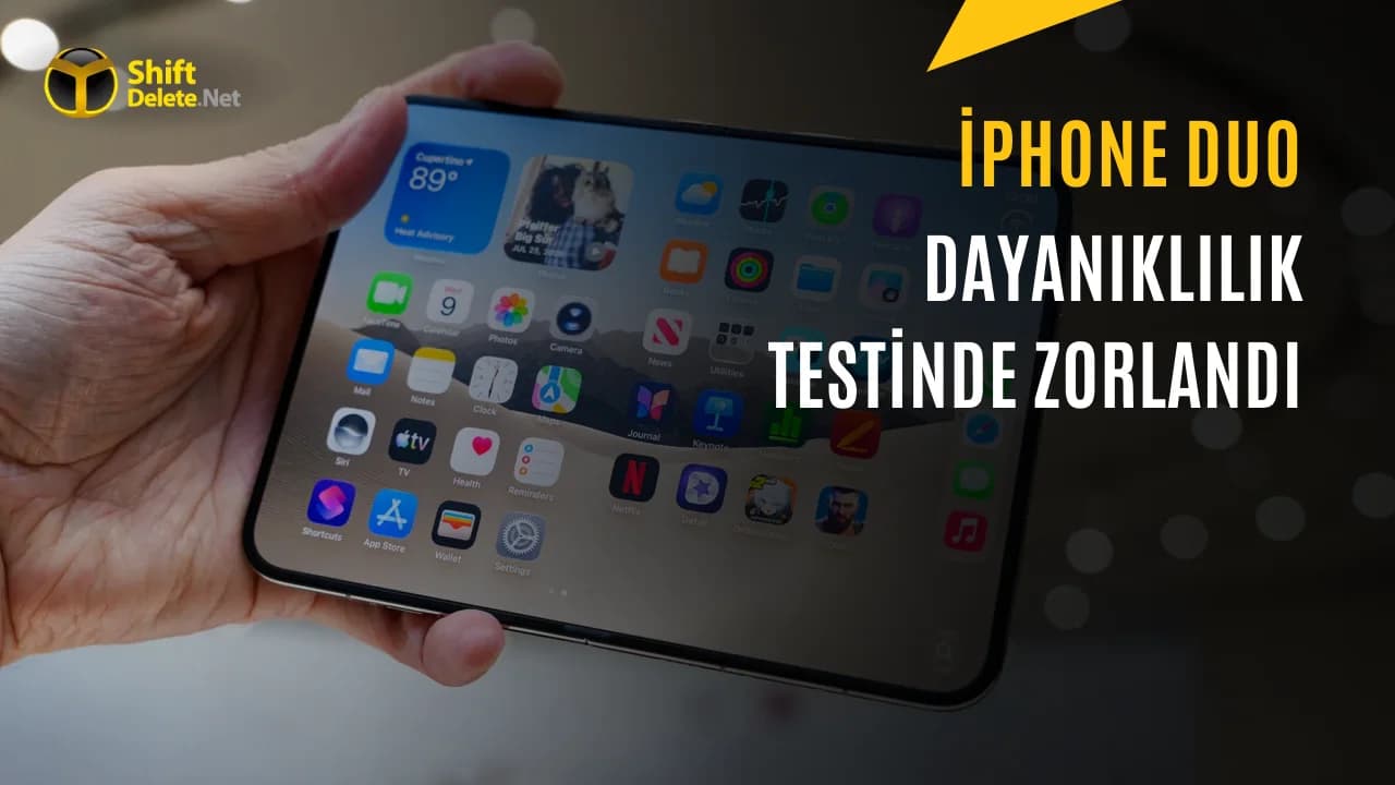 iPhone Duo Dayanıklılık Testinde: Menteşe ve Ekran Testinden Geçemedi