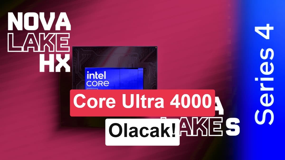 Intel'den işlemci isimlerinde değişiklik: Core Ultra 4000 yolda!