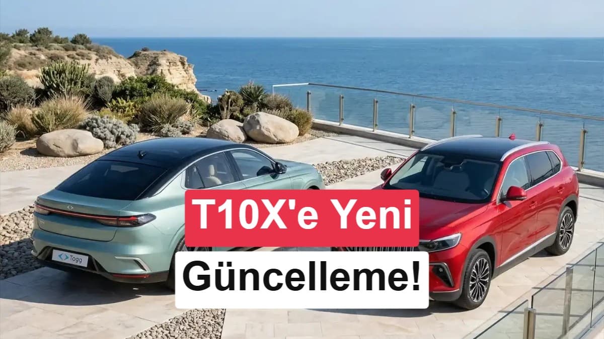 Togg T10X için TruOS 2.1.3 güncellemesi: Performans ve sürüş deneyimi yenileniyor