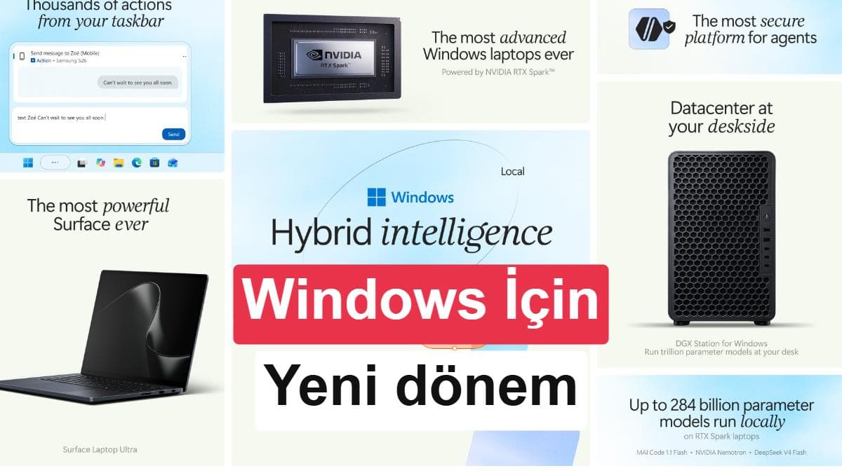 Microsoft, Windows 11’de yerel yapay zekâ ve görev yapan Copilot dönemini başlatıyor