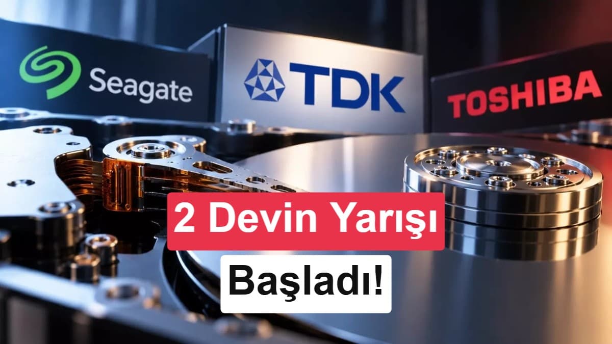 Seagate ve Toshiba, TDK’nin manyetik kafa birimi için rekabette