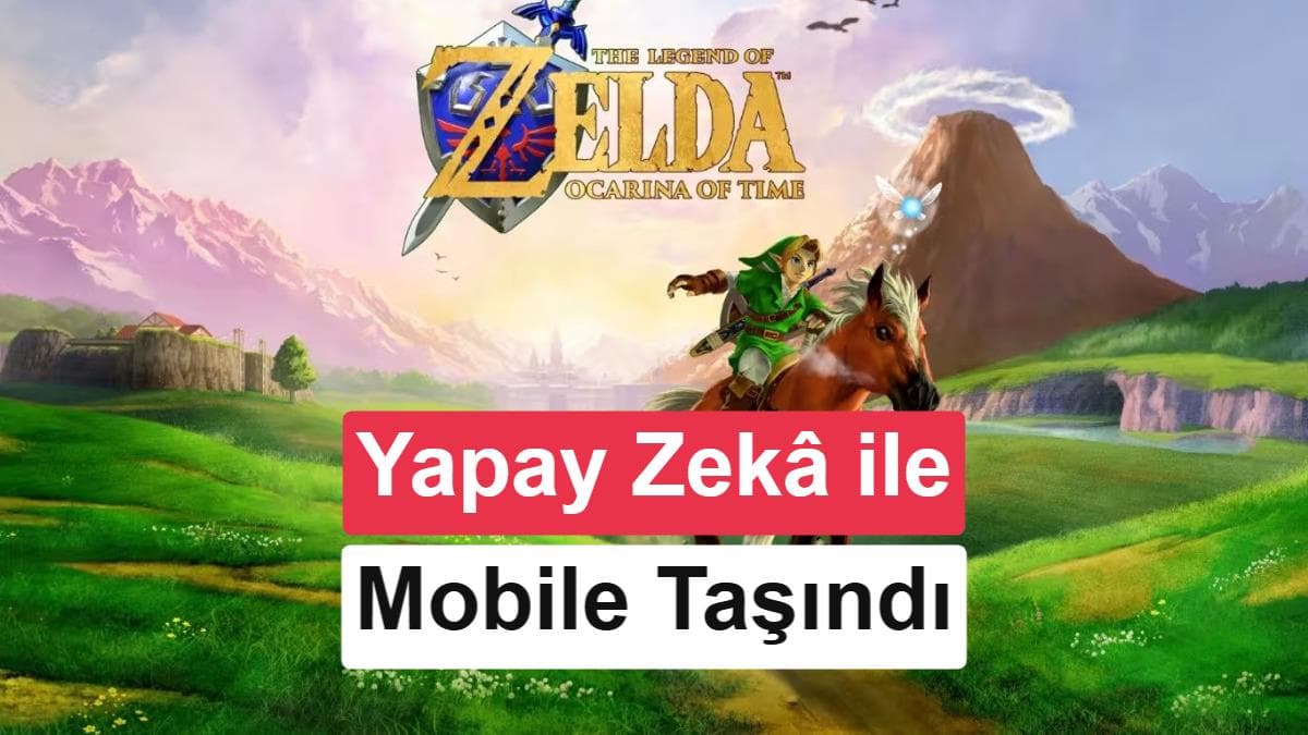 Yapay zekâ destekli proje, Ocarina of Time’ı iPhone’a taşıdı