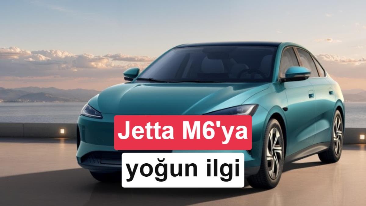 11.900 dolarlık elektrikli Jetta M6’ya yoğun ilgi: 19 saatte 10 bin sipariş