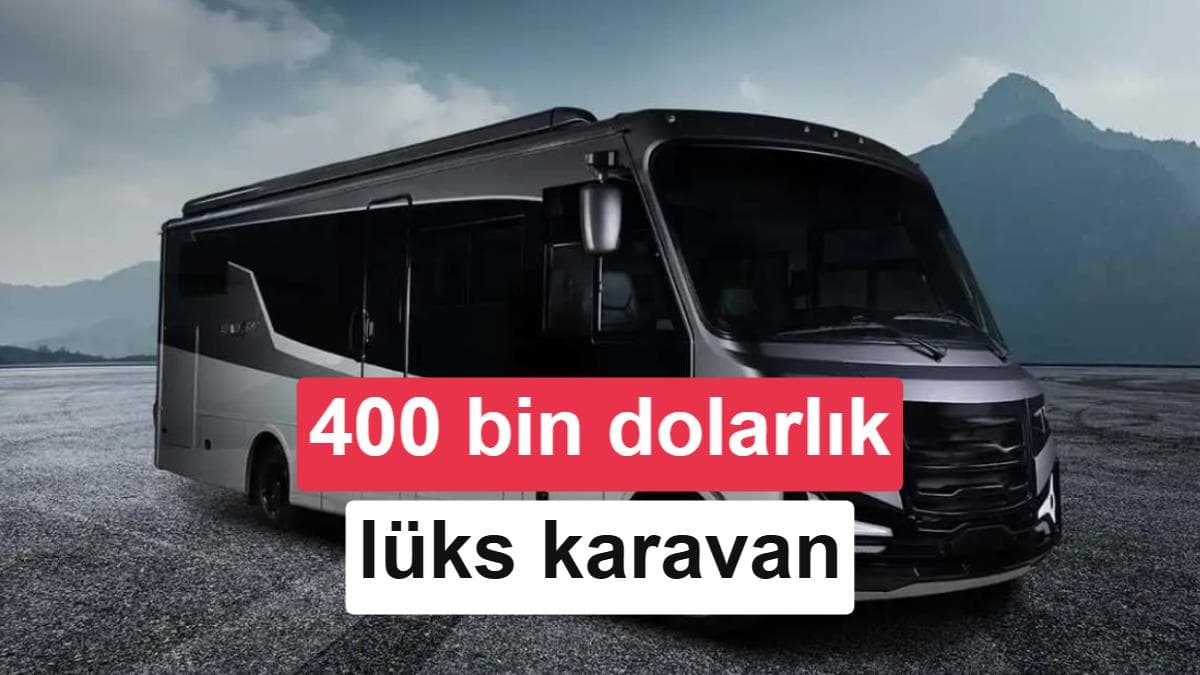 400 bin dolarlık lüks karavan: Menzil uzatıcı sistemle 724 km kat edebiliyor