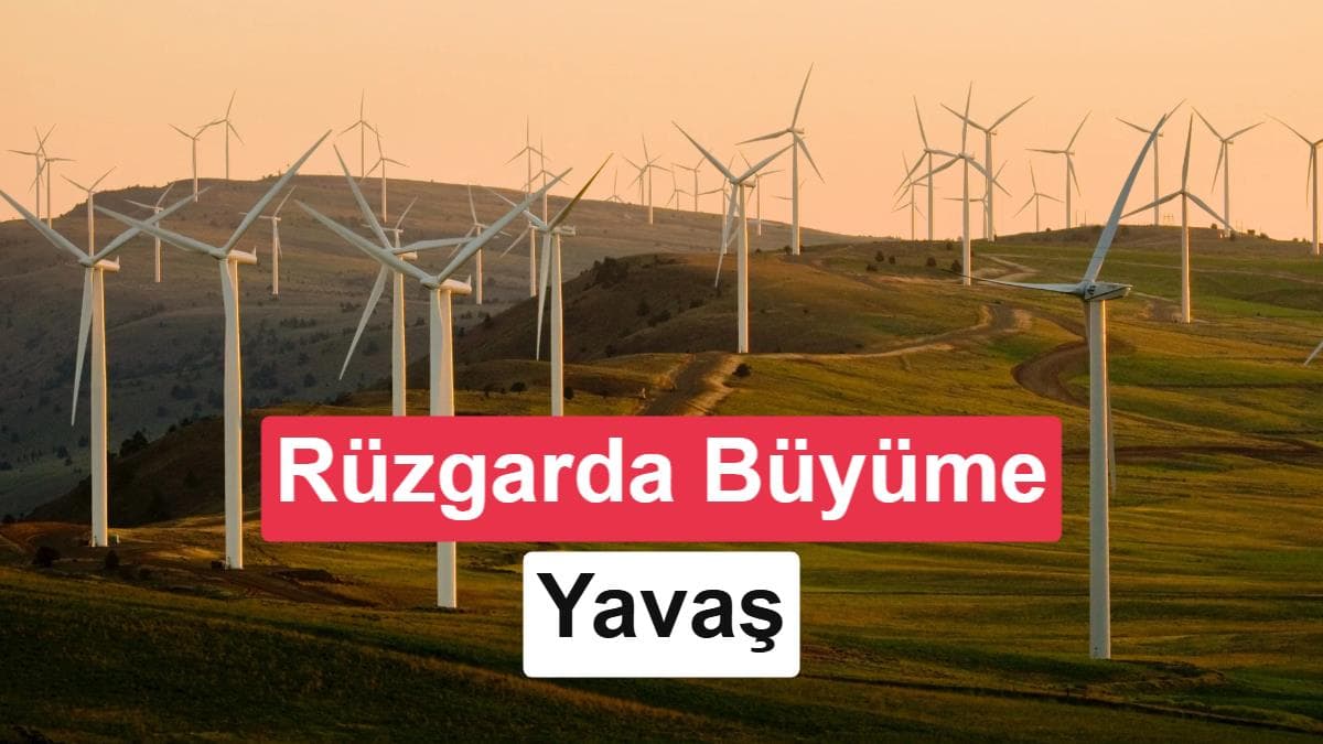 Türkiye'nin rüzgar enerjisi kapasitesi 9 ayda sadece 766 MW arttı