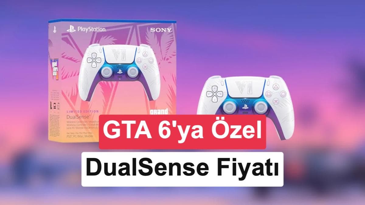 Vice City esintili DualSense için Türkiye etiketi açıklandı