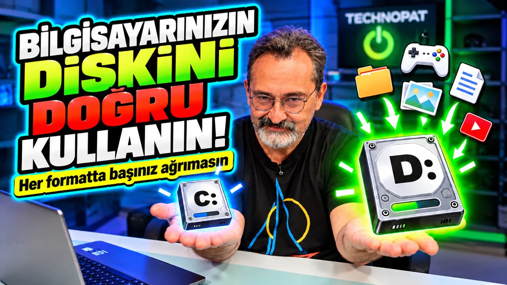 Windows’ta C: sürücüsünü küçültüp D: bölümü nasıl oluşturulur?