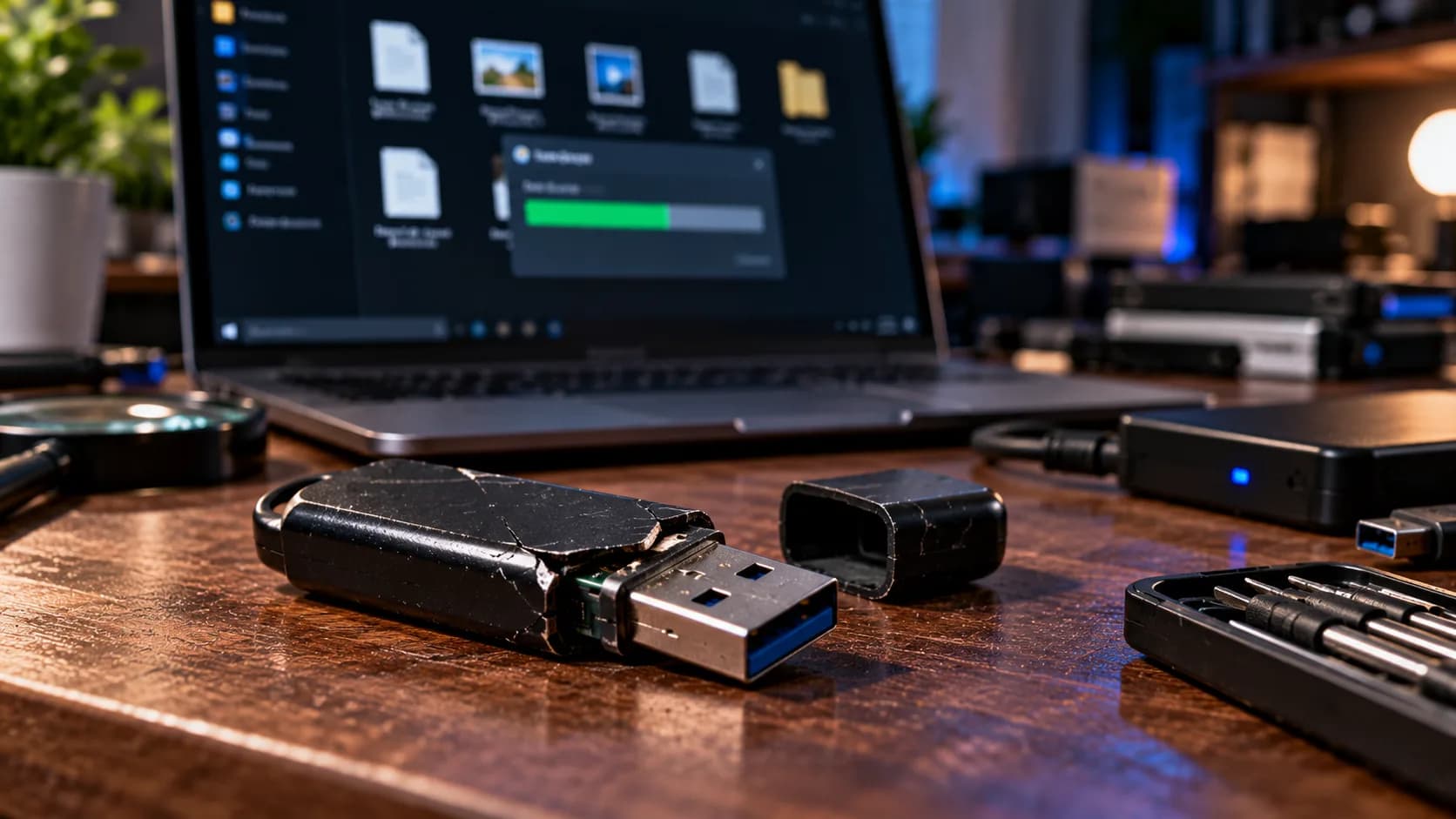 Bozuk USB Bellekten Dosya Kurtarmadan Önce Ne Yapılmalı?