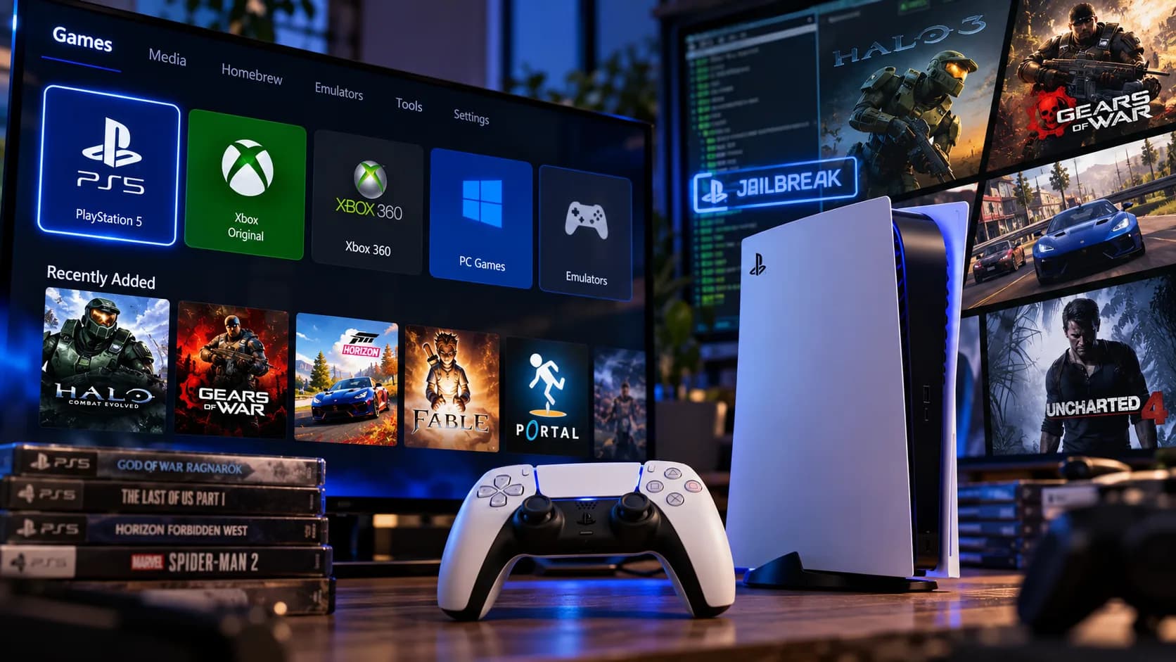PlayStation 5’te Büyük Kırılma: Jailbreak, Xbox Oyunları ve PS5 Emülasyonunda Yeni Dönem