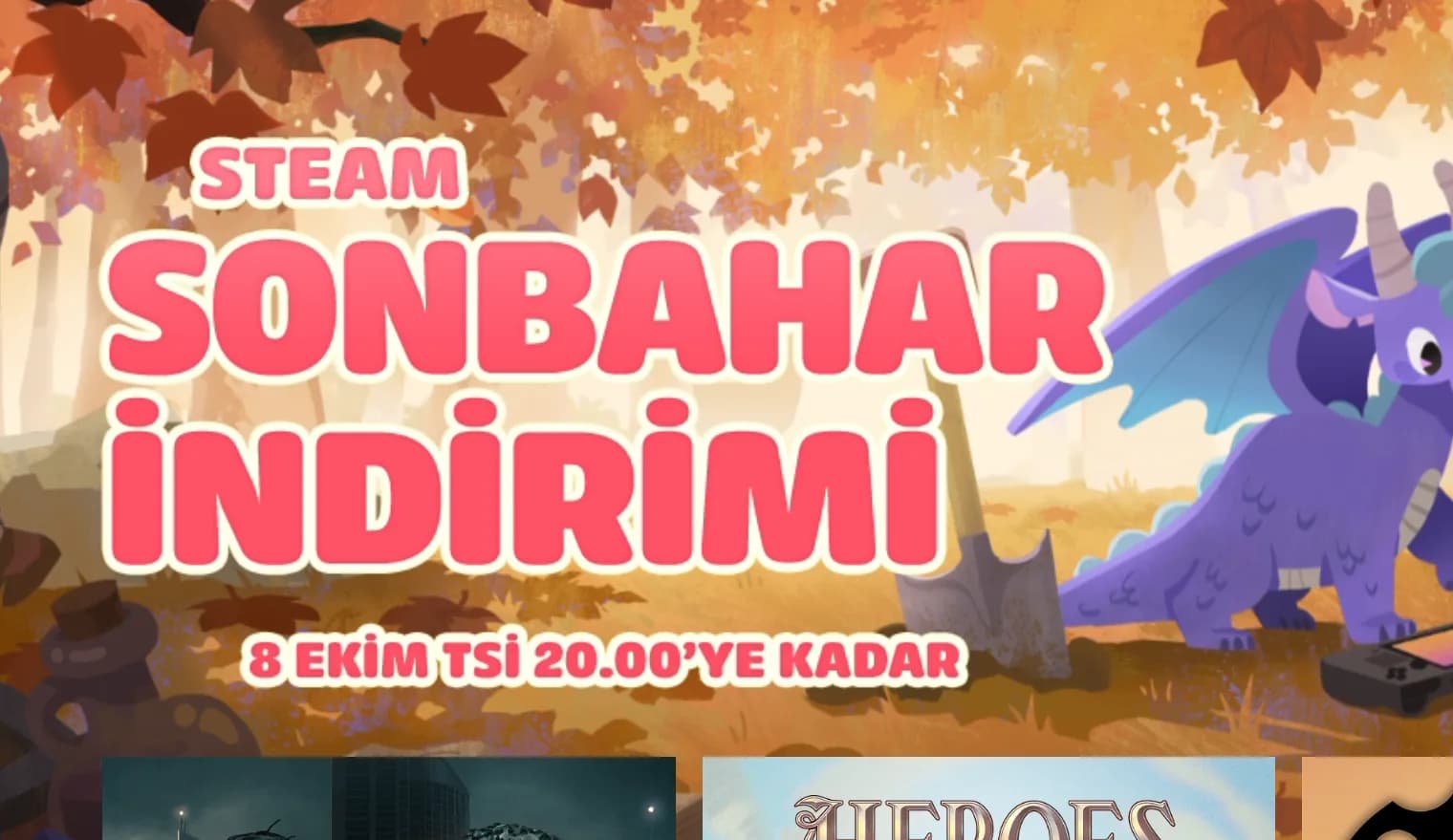Steam Sonbahar İndirimi’nde oyunlar yüzde 90’a varan oranlarda ucuzladı